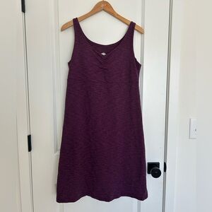Kuhl Dress Womens Large Purple Mova Aktiv Sleeveless Built In Shelf Bra Active